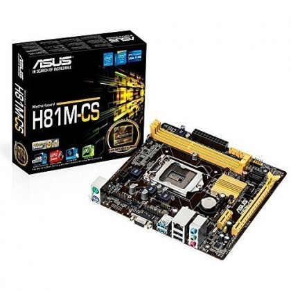 ASUS Genuine H81M-CS 4th Gen Intel Motherboard